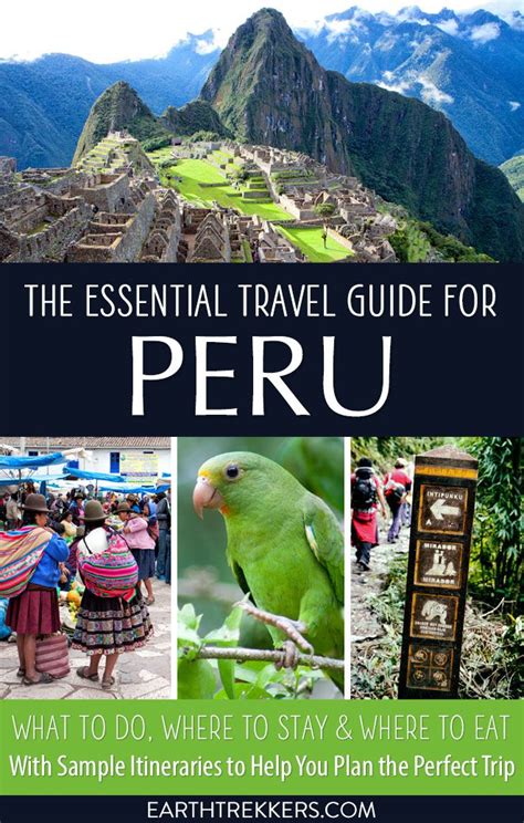 peru travel guide book 2024